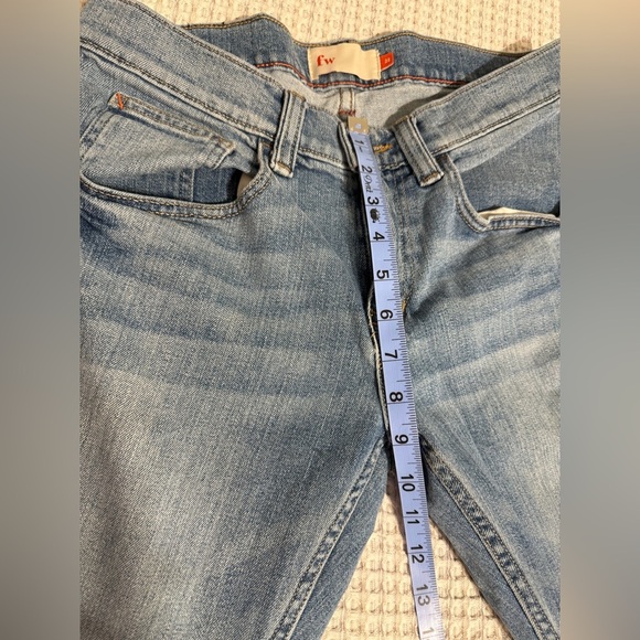Free World Messenger Skinny Blue Jeans Size 30 - Picture 6 of 9